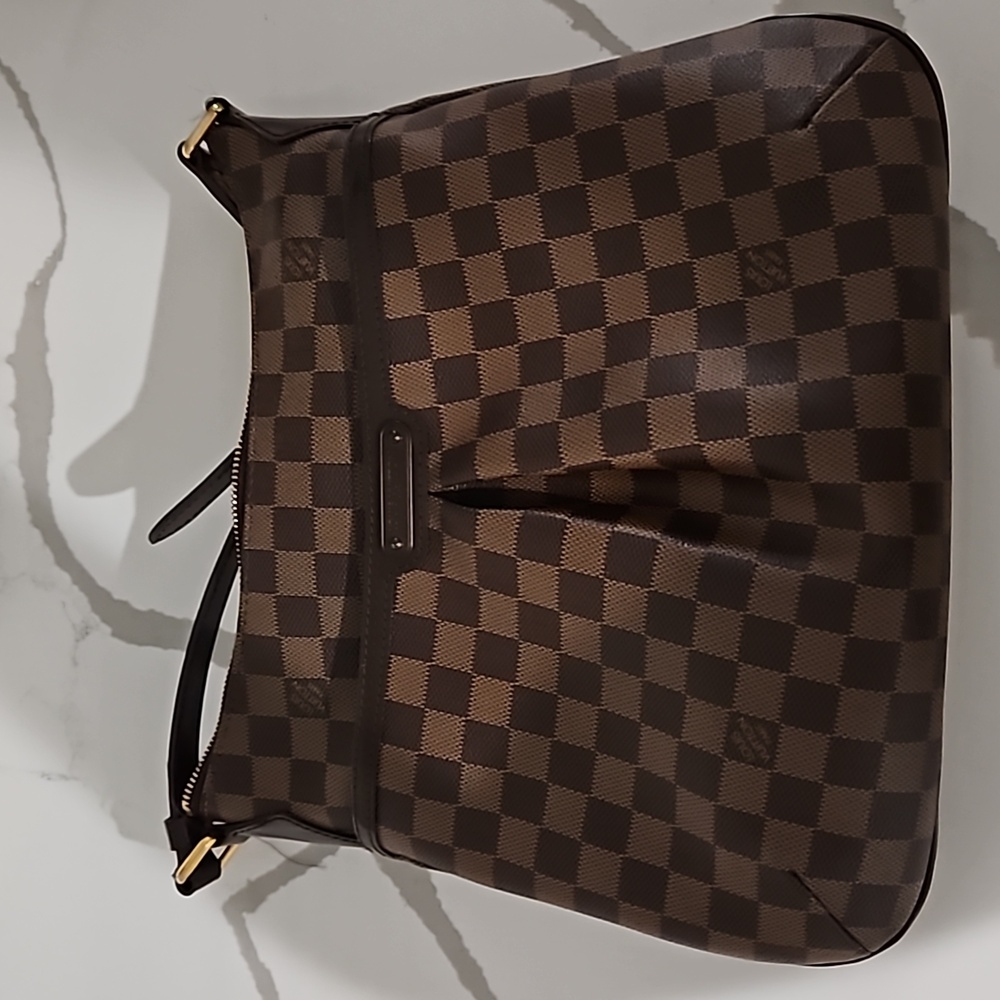 Louis Vuitton Damier Bloomsbury PM crossbody.